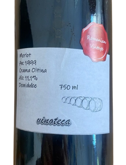 Merlot Crama Oltina...