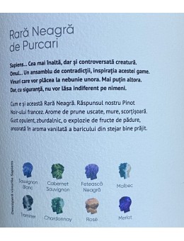 Purcari Sapiens Rara Neagra...