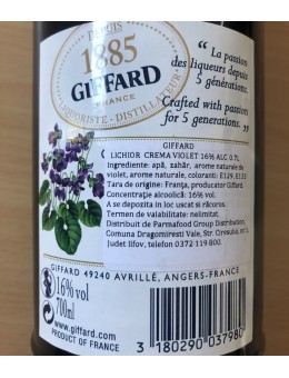 Lichior Giffard Creme De...