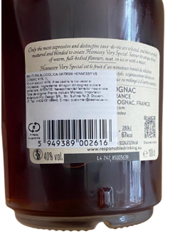 Coniac Hennessy VS 1 L