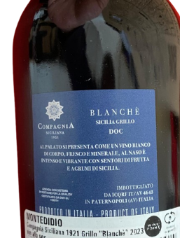 Sicilia Crillo Blanche vin...