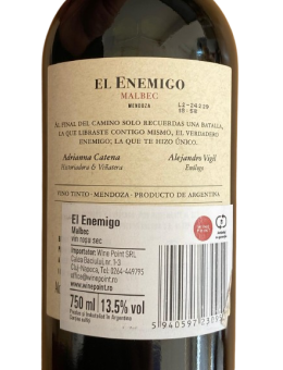 El Enemigo Malbec Mendoza...