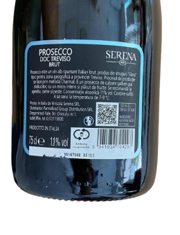 Prosecco Serena Wines 1881...