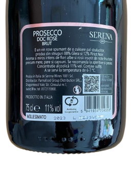 Prosecco Serena Wines 1881...