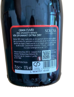 Prosecco Serena Wines 1881...