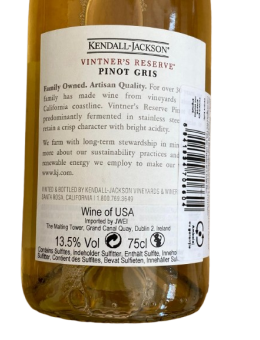 California Pinot Gris...