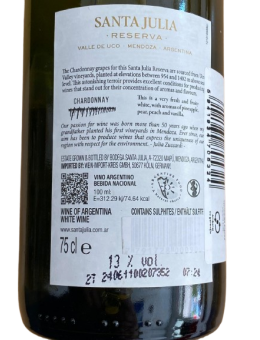 Chardonnay Reserva Santa...