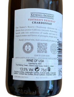California Chardonnay...