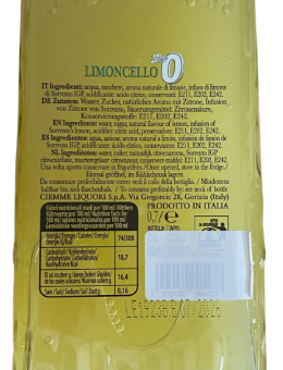 Aperitiv Limoncello Zero...