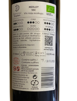 Domeniul Bogdan Ecou Merlot...
