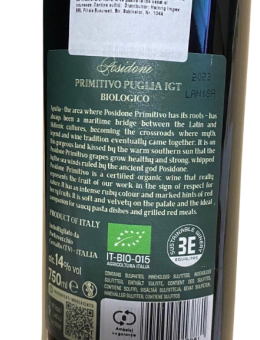 Poseidone Primitivo Puglia...