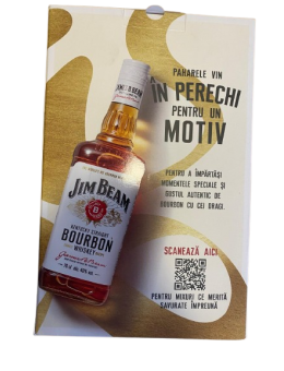 Pachet Whisky Jim Beam...