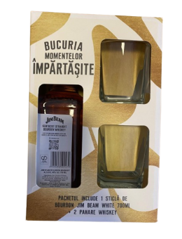 Pachet Whisky Jim Beam...
