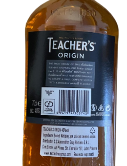Whisky Teachers Origin 0.7...
