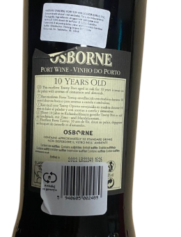 Osborne Porto 10 Years Old...