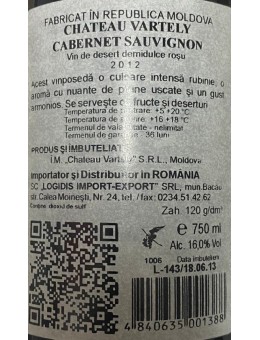 Chateau Vartely Cabernet...