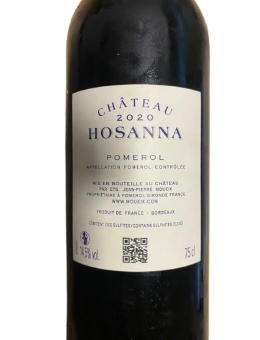 Chateau Hosanna vin rosu...
