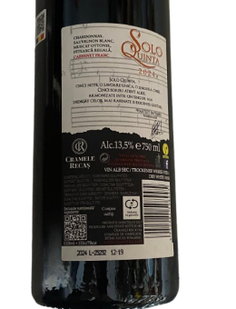 Recas Solo Quinta vin alb...