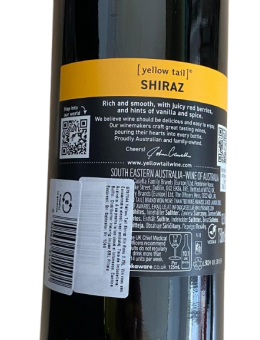 Yellow Tail Shiraz vin rosu...