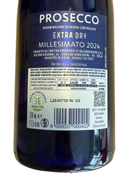 Prosecco Val D Oca Blue...