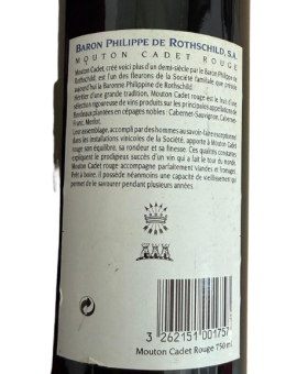 Chateau Mouton Cadet...