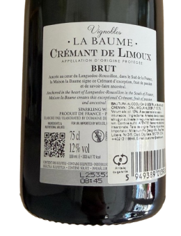 Cremant La Baume De Limoux...
