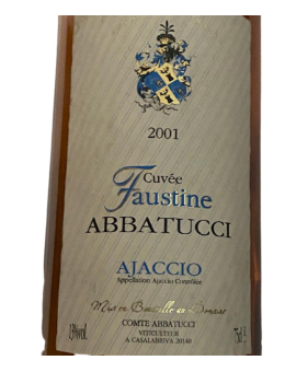 Cuvee Faustine Abatucci...