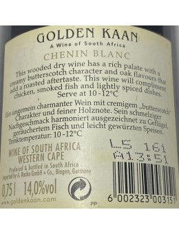Golden Kaan Chenin Blanc...