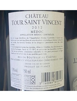 Chateau Tour Saint Vincent...