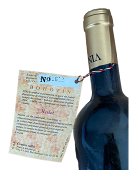Merlot Bohotin vin rosu sec...