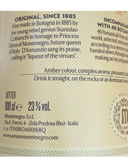 Lichior MONTENEGRO Amaro 1 L