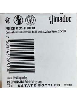 El Jimador Silver Tequila...