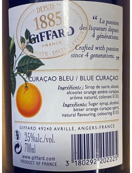 Lichior Blu Curacao Giffard...