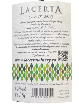 Lacerta Cuvee IX Magnum vin...