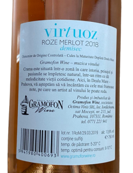 Gramofon Virtuoz Merlot vin...