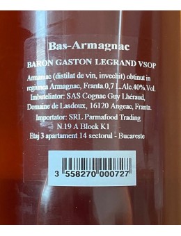 Armagnac Baron Gaston...