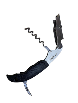 Tirbuson inox negru doua...