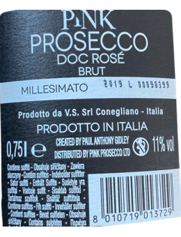 Prosecco Rose Pink Serena...