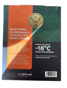 Pachet Jagermeister 1 L cu...