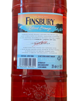FINSBURY  Blood Orange gin 1 L