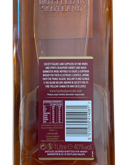 Whisky Hankey Bannister...