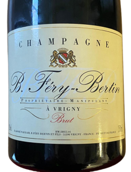 Champagne B. Fery Bertin a...