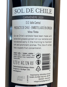 Sol de Chile Valle Central...