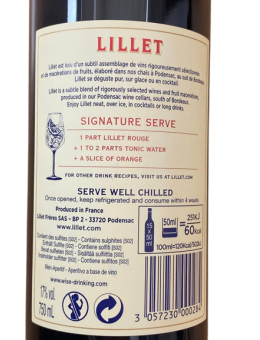 Kina Lillet Vermouth Rouge...