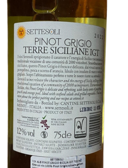Pinot Grigio Settesoli...