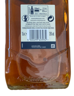 Whisky Ballantine s Spirit...