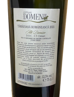 Cotnari Domenii Tamaioasa...