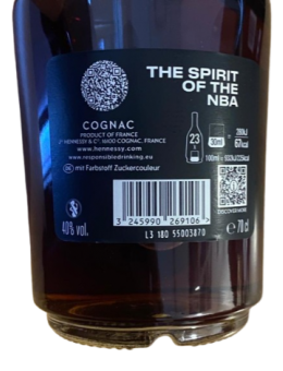 Coniac Hennessy VS NBA...