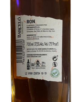 Barcelo Organic 0.7 L gift box
