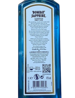 Gin BOMBAY Sapphire 47% 1 L